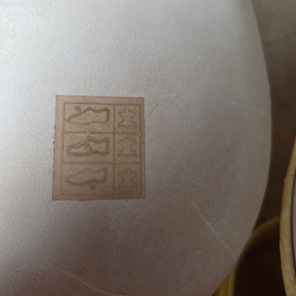 NIB Paris Texas Embossed Croc Portofino Thong Mule Banana Yellow Heels EU40 US10 - Picture 10 of 15